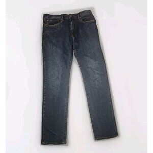 Gap Mens Jeans Size 34X36 Blue Denim Slim Fit Straight Cut.
